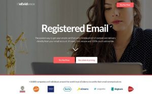 eEvidence Registered Email, for peace of mind