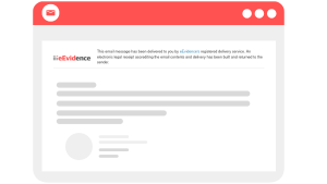 Email disclaimer by eEvidence